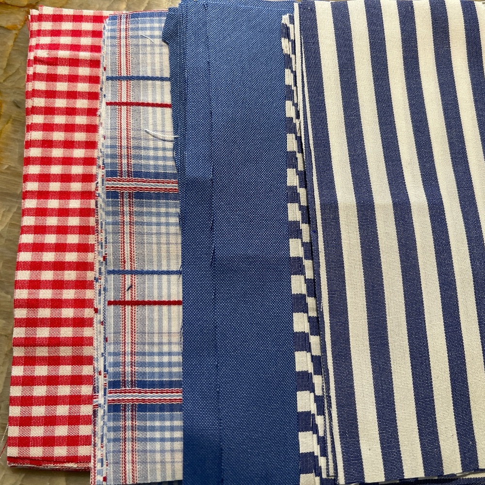 40 Precut 5" Cotton Quilt Squares Charm Pack